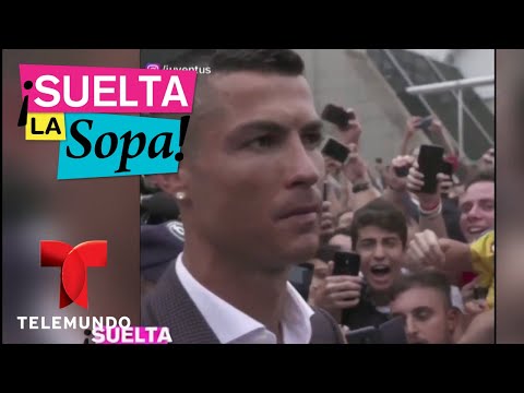 Cristiano Ronaldo fue ovacionado a su llegada a Turín | Suelta La Sopa | Entretenimiento