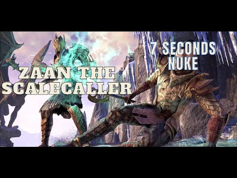 ESO - Zaan the Scalecaller HM - 7 Seconds Nuke - Scions of Ithelia