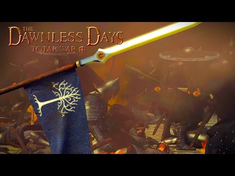 GONDOR MAKES A DESPERATE STAND! - Dawnless Days Total War Multiplayer Siege