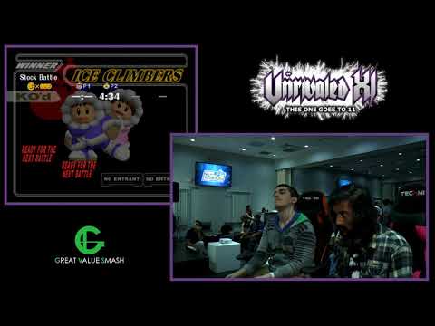 Unrivaled XI Melee - Drunksloth (ICs) vs SC Krudo (Sheik) - Winners Quarters