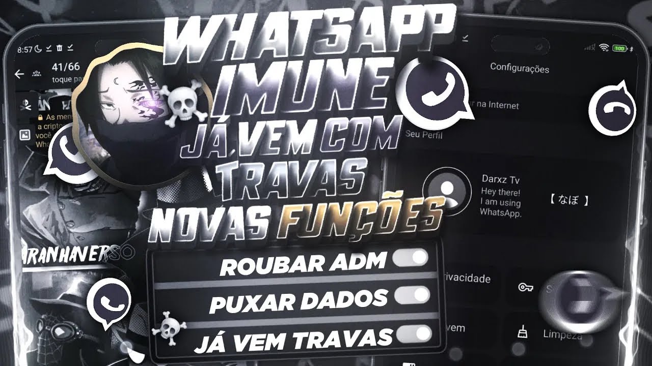 😱APELAÇÃO!! novo MELHOR WHATSAPP IMUNE 2025 com [ NOVAS FUNÇÕES ] zap imune primário e secundário❤️