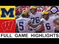 #14 Michigan vs Wisconsin Highlights | College Football Week 5 | 2021 College Football Highlights
