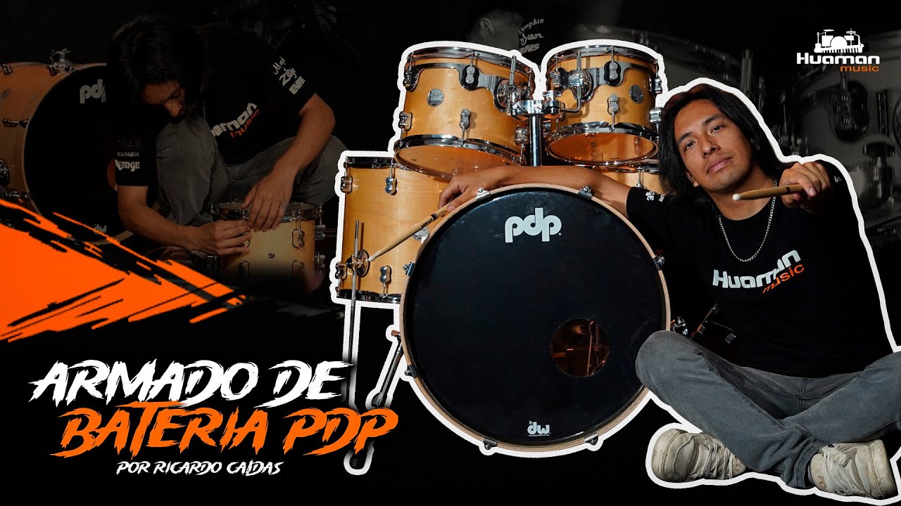 Como armar una Batería Acústica ft. Ricardo Caldas | Huaman Music