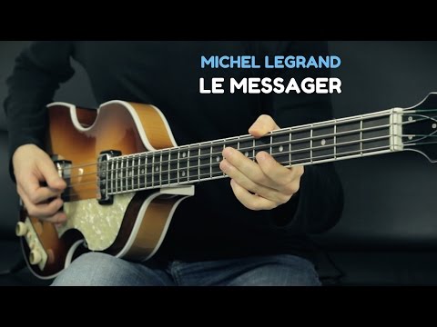 Michel Legrand - Le Messager 🎸Authentic Bass Cover