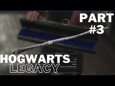 HOGWARTS LEGACY PC Walkthrough Gameplay PART 3- GETTING OUR WAND! (FULL GAME WALKTHROUGH)