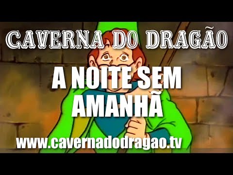 Capa de Caverna do Dragão - Noite sem Amanhã