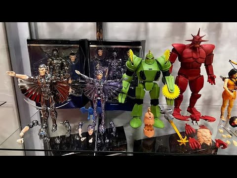 New super 7 silverhawks  on display power con 2023