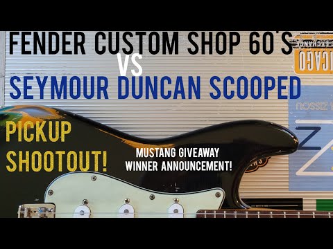 PICKUP SHOOTOUT! Seymour Duncan Scooped vs Fender Custom Shop 60's!