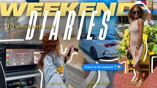 1st Weekend Out :Sunrise, Road Trip, Shopping, & a NICE RESET🔄!”