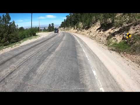 Casper, Wyoming, Road Biking Up & Down Casper Mountain