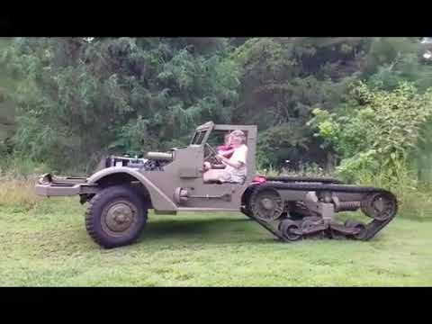 1941 M2A1 Half Track First Drive Re-visit - Bertha's On The Move!!!! - 2019 #halftrack  #military