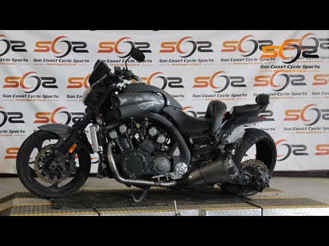 09-20 Yamaha Vmax 1700 VMX17 Bottom Lower Triple Tree Front Yoke