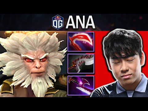 OG.ANA SMURF MONKEY KING WITH 23 KILLS & SILVEREDGE - DOTA 2 GAMEPLAY