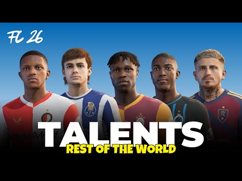 FC 26 | OVER 100 TALENTS FROM AROUND THE WORLD WITH REAL FACES