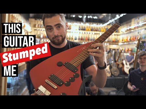 Playing The MOST UNIQUE Guitars I've Ever Seen