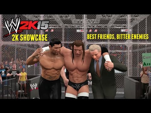 WWE 2K15 (PS4): 2K Showcase Walkthrough (Best Friends, Bitter Enemies) - EP14