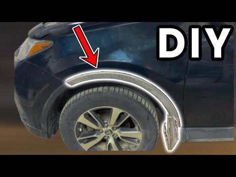 DIY 2016-2018 Toyota Rav4 Wheel Arch Molding Removal | How To Remove Toyota Rav4 Wheel Arch Molding