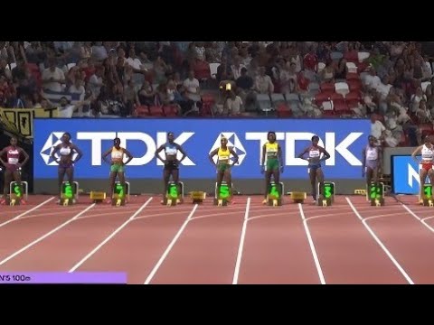 Women 100m Final at the World Athletics Championship 2023