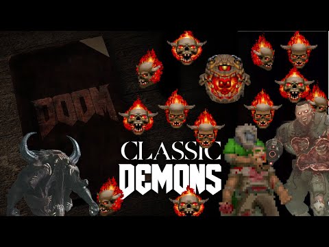 Doom: A Field Guide to Classic Demons Part 5 (Pain Elemental, Revenant, Spider Demon, Zombie)