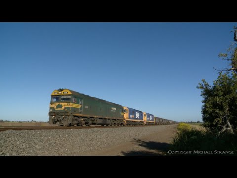 5KC5 Pacific National Grain Train  - PoathTV Australian Railways