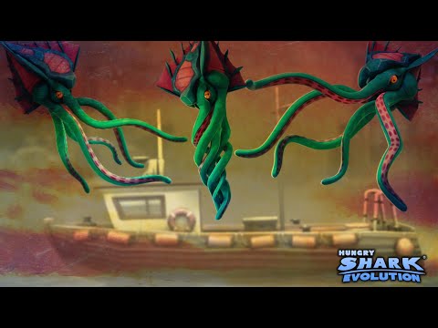 Davy Jones’ Dinnertime New Kraken Live Event! - Hungry Shark Evolution
