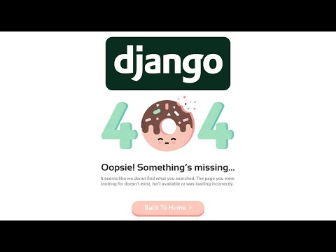 How to use custom 404 error template in Django thumbnail