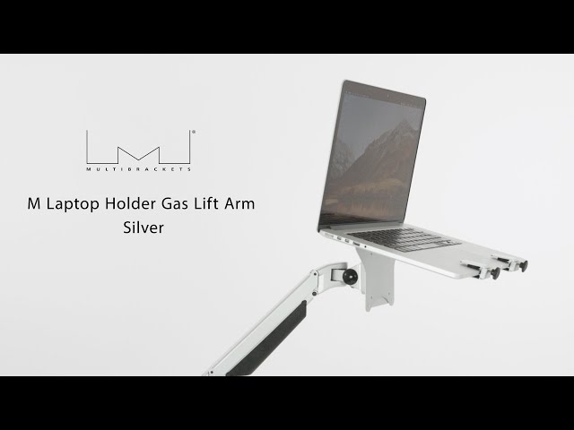 Video teaser for M Laptop Holder Gas Lift Arm Silver