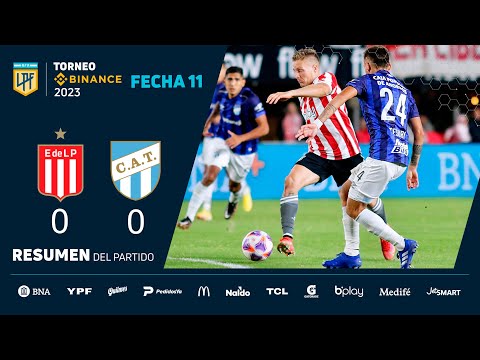 #TorneoBinance 2023 | Fecha 11 | resumen de Estudiantes - Atlético Tucumán