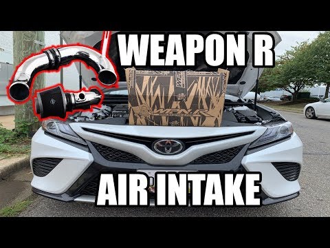 2018+ TOYOTA CAMRY (2.5L i4) WEAPON R INTAKE INSTALL