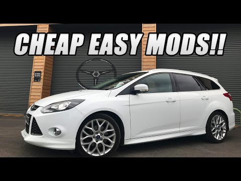 CHEAP and EASY Car MODS! for Ford Focus Mk3