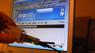 Amiga 500 on the Internet via Null Modem Cable and Raspberry Pi