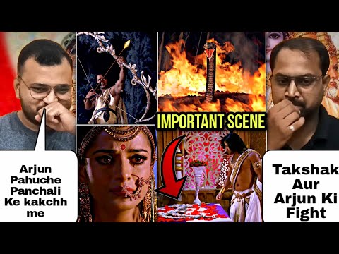 Mahabharat Episode 130 Part 1 | Reaction | Takshak accepts his defeat.