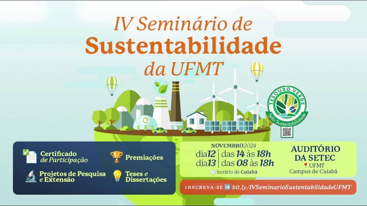 IV Seminário de Sustentabilidade da UFMT