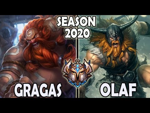 Gragas vs Olaf Jungle [ Griffin Gideon ] Challenger Korea