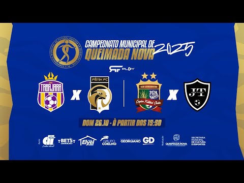Tabajara x Fênix | Capim x Jovens Talentos | AO VIVO | Campeonato Municipal de Queimada Nova