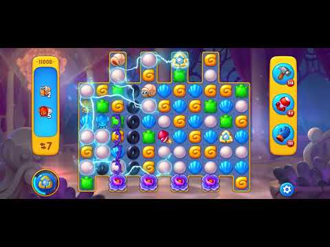 Fishdom level 11008 no boosters フィッシュダム ノーマル