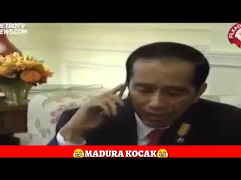 Video jokowi dodo versi bahasa madura kocak