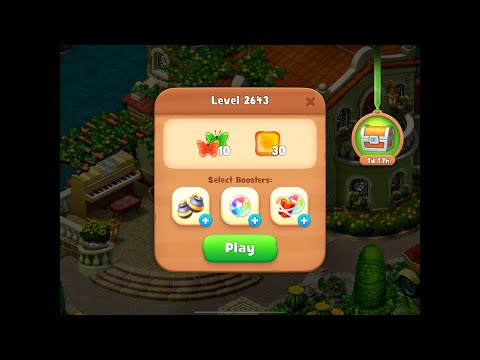 Gardenscapes Level 2643