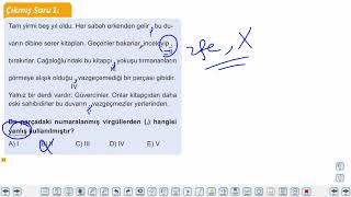 Eğitim Vadisi 10.Sınıf TDE 4.Föy Noktalama İşaretleri Konu Anlatım Videoları