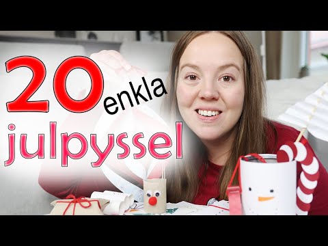 20 ENKLA JULPYSSEL
