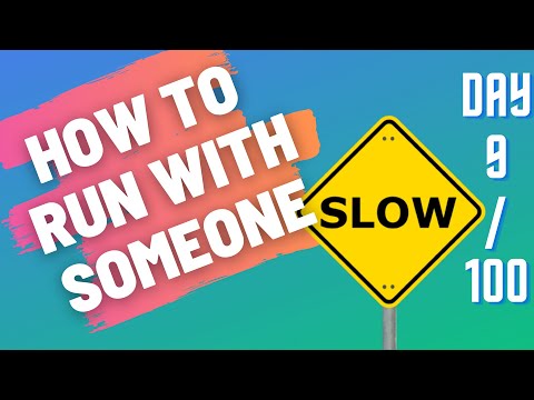 How to Run with Someone Slower | RunStreak Day 9 / 100
