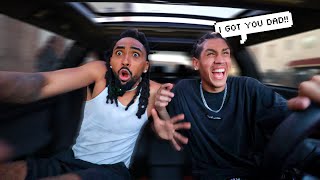Driving with ISAIAH FOR THE FIRST TIME (100+ MPH) !!? WE ALMOST💀💀