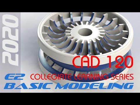 E2 SolidWorks 2020 - Basic Modeling 2 Tutorial