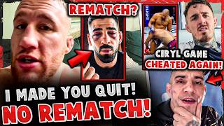 Justin Gaethje DECLINES Ilia Topuria REMATCH! Tom Aspinall ACCUSES Ciryl Gane of CHEATING AGAIN!