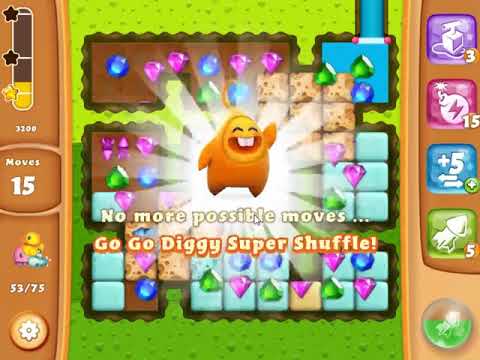 Diamond Digger Saga Level 1445 - NO BOOSTERS | SKILLGAMING ✔️