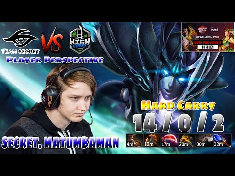 Secret.MATUMBAMAN (Phantom Assasin) Player Perspective/ Secret vs HighCoast (Game 1)/ DPC EU 2021