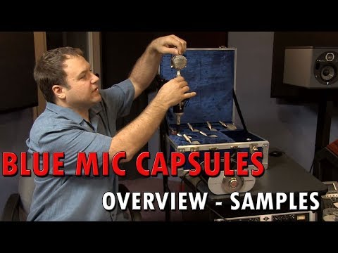 Blue Microphone Bottle Interchangeable Capsule Series Review and Samples