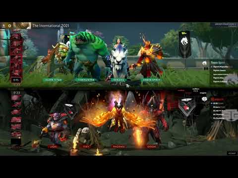 [EN] Team Spirit vs SG Esports - Dota 2 The International 2021 - Group Stage Day 4