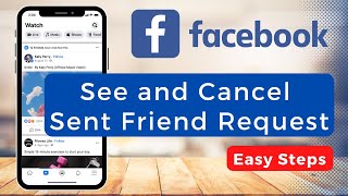 How To Cancel Sent Friend Request On Facebook !!