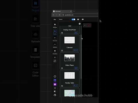 Tkinter python GUI Builder (2025) | Modern Drag and Drop python Builder | PyUiBuilder | Python
